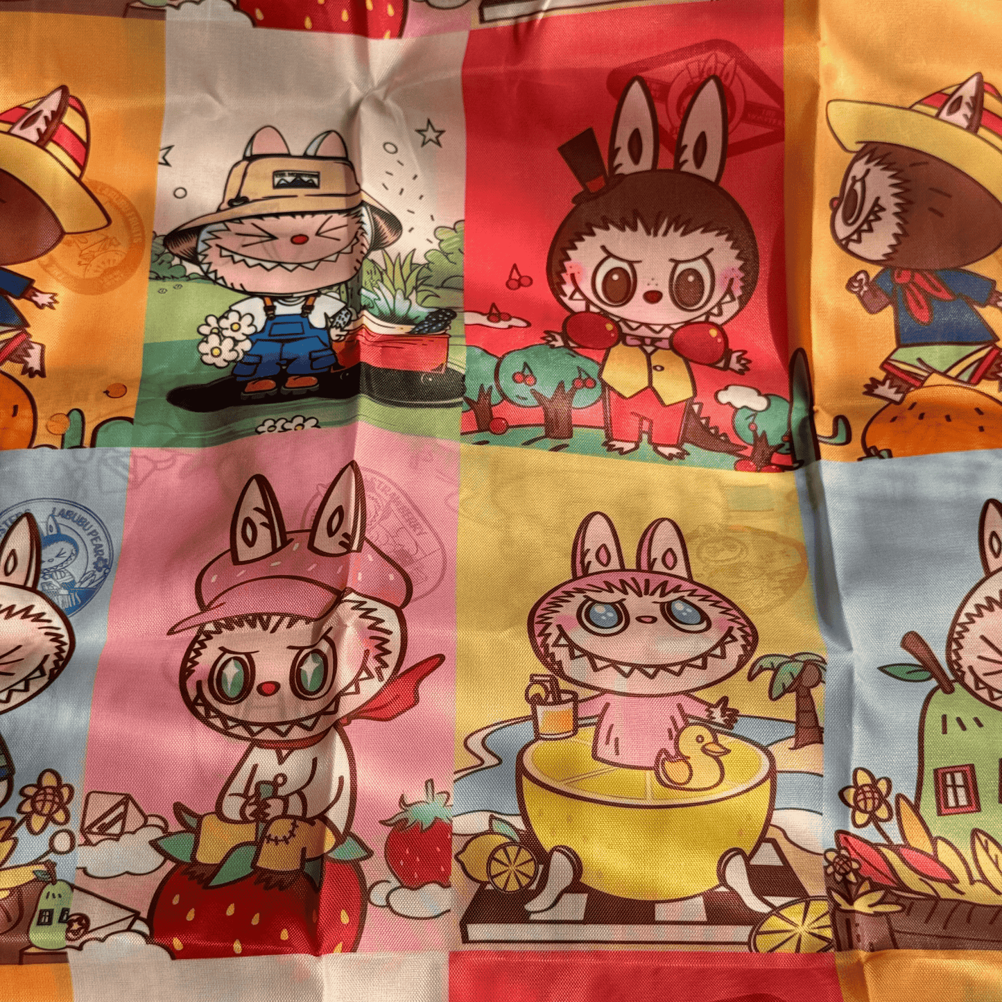 Labubu foldable Pocket Bags