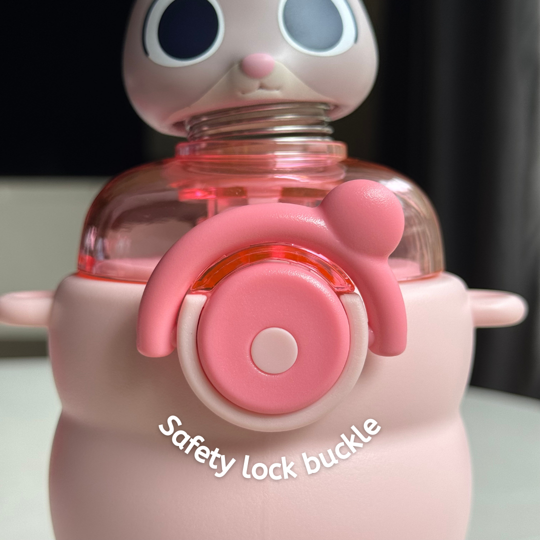 Bobblehead Bottle Disney Characters |Thermal Stainless Steel 550ml Bottle for kids