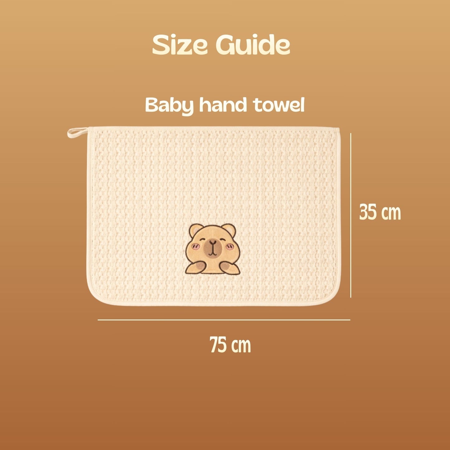 Ultra-Soft Baby Towel| ToddlerTeddy Bear Towel | Set of 2 | For Daily Use and Gifting