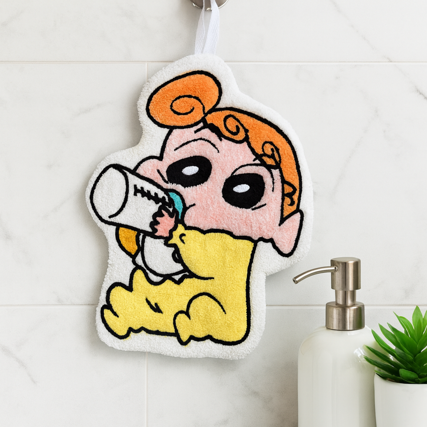 Shinchan and Friends Hand Towel | | Soft Terrycloth Hand Towels