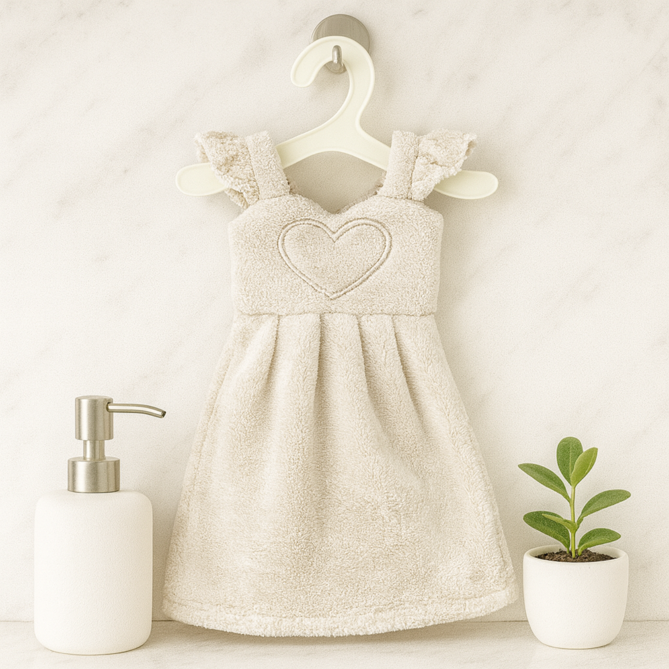 Cute Dress Hand Towels | Soft Terrycloth Hand Towels