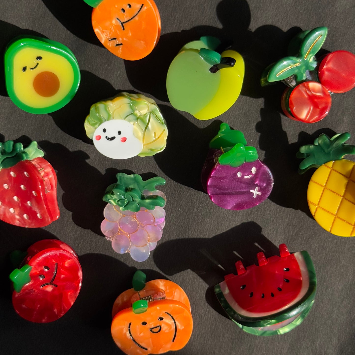 Fruits n Veggies mini clips (Buy 4 for ₹999)