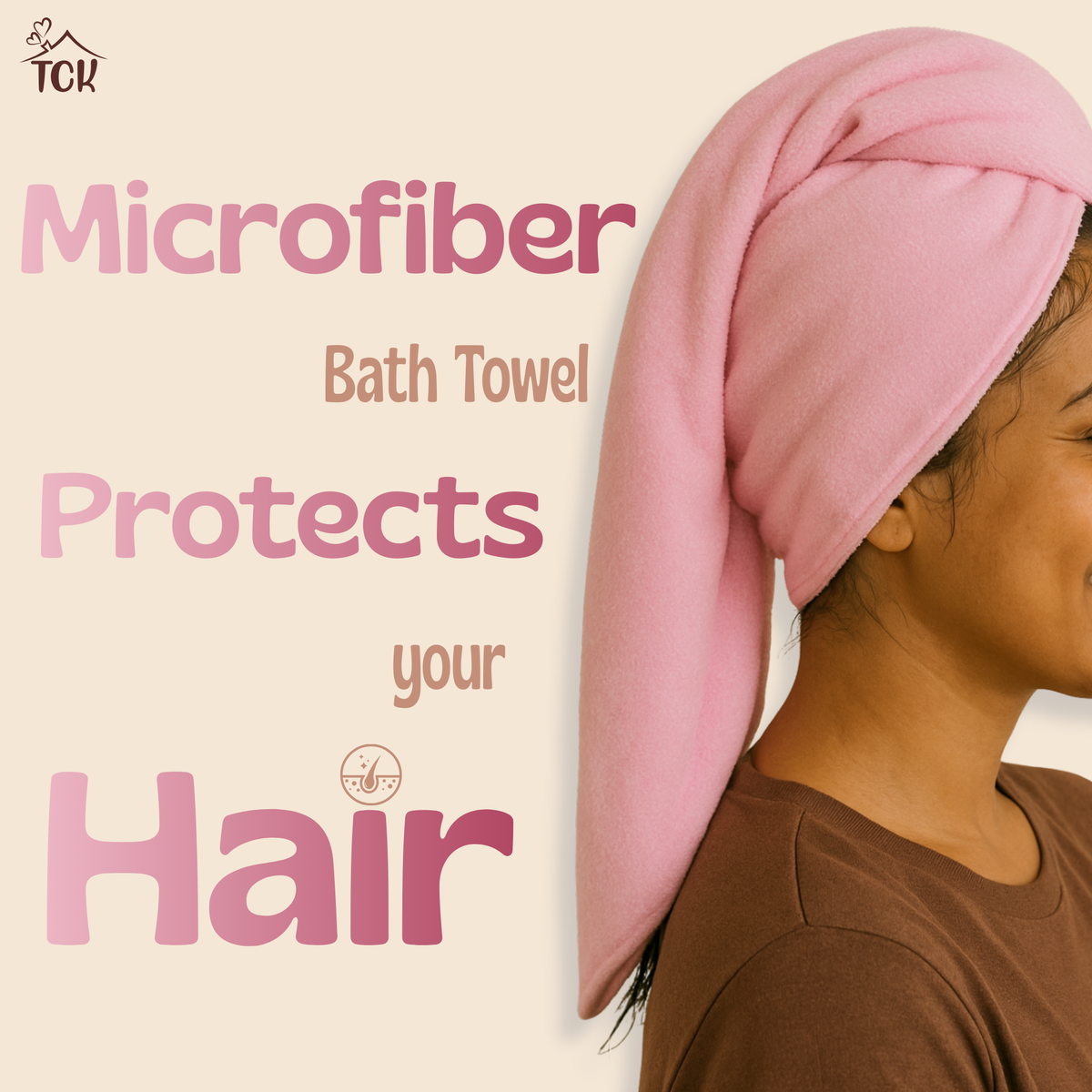 Bath Towel - Pastels | Soft Microfibre Pastels Colour Bath Towel | Free Face Towel