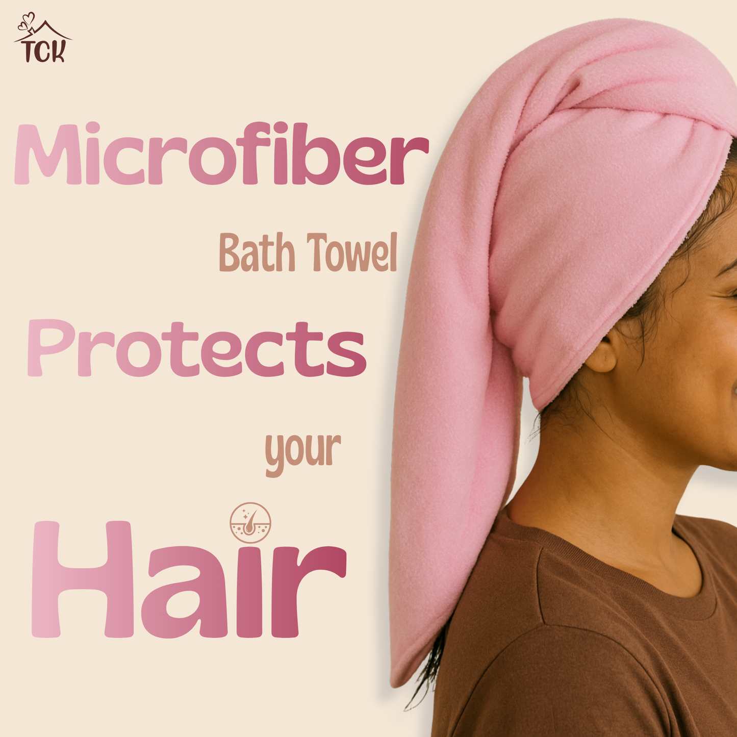 Bath Towel - Pastels | Soft Microfibre Pastels Colour Bath Towel