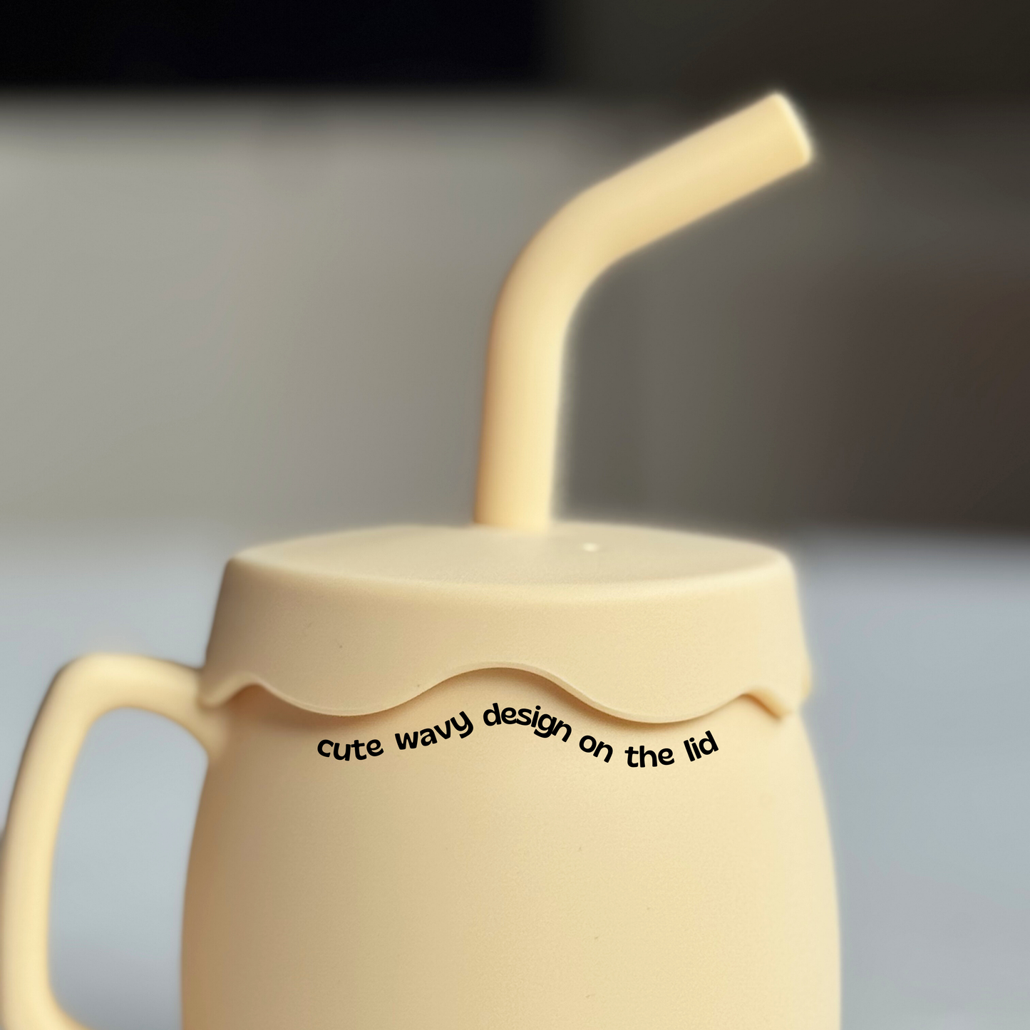 Sip and Snack Cup | Silicone 3 in 1 Baby Cup for water, milk and snack time