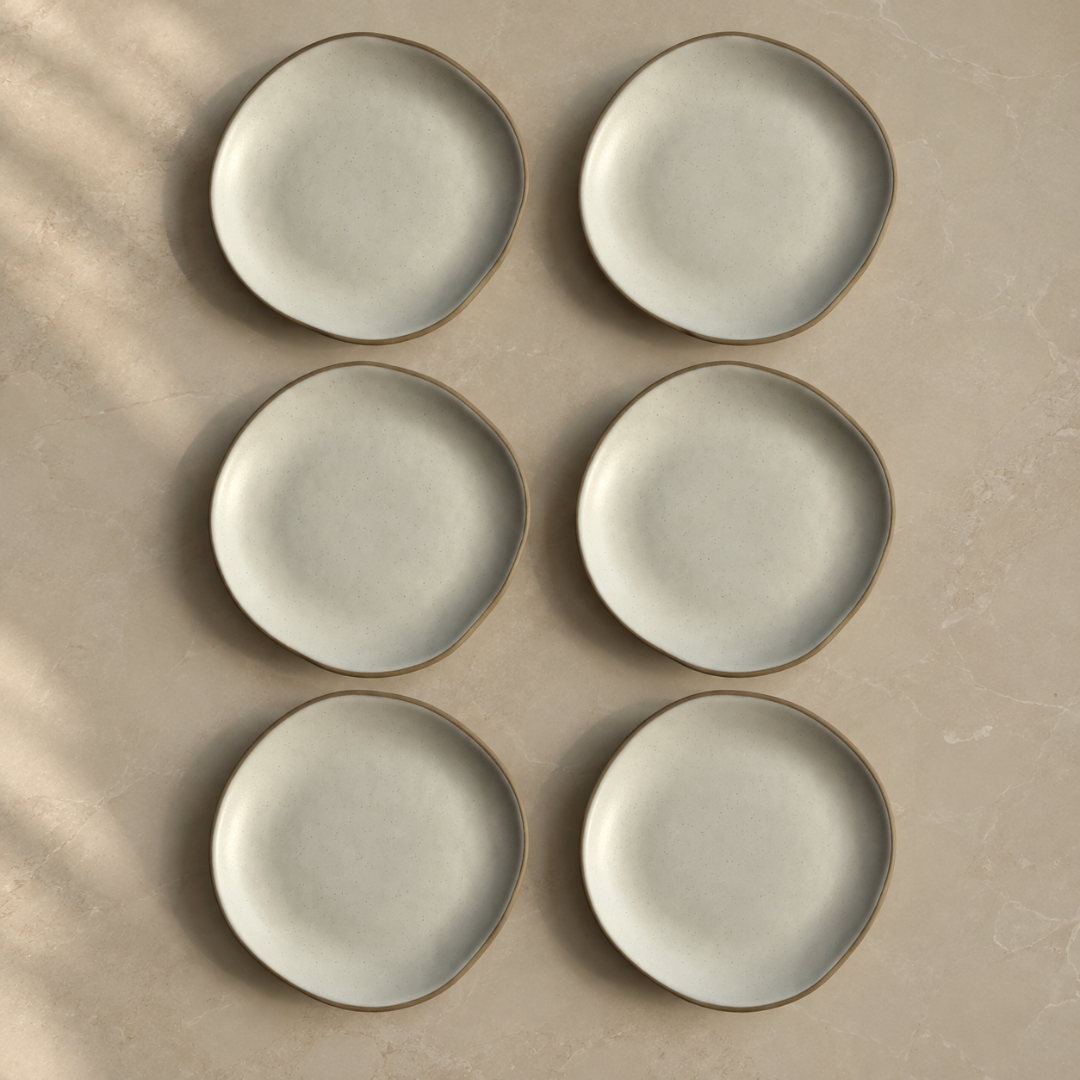Snack Platter Set | 12-Piece Ceramic Serveware Set
