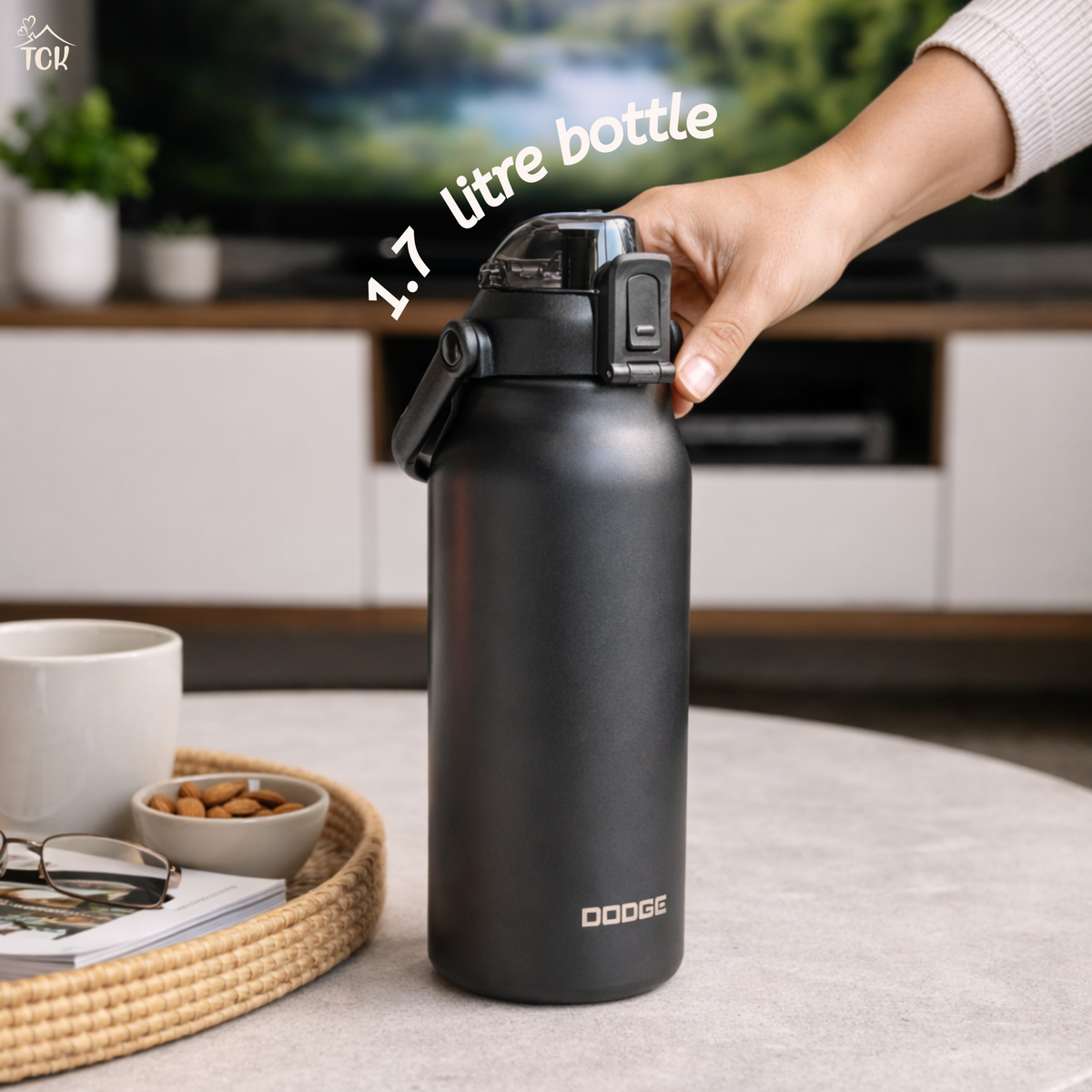 The Big Bottle | 1.7L Capacity| 316 Stainless Steel Bottle