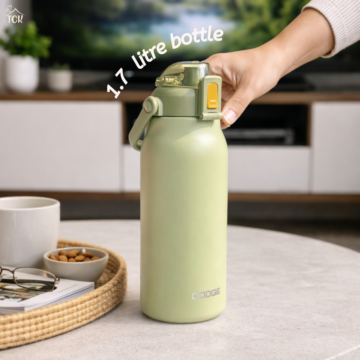 The Big Bottle | 1.7L Capacity| 316 Stainless Steel Bottle