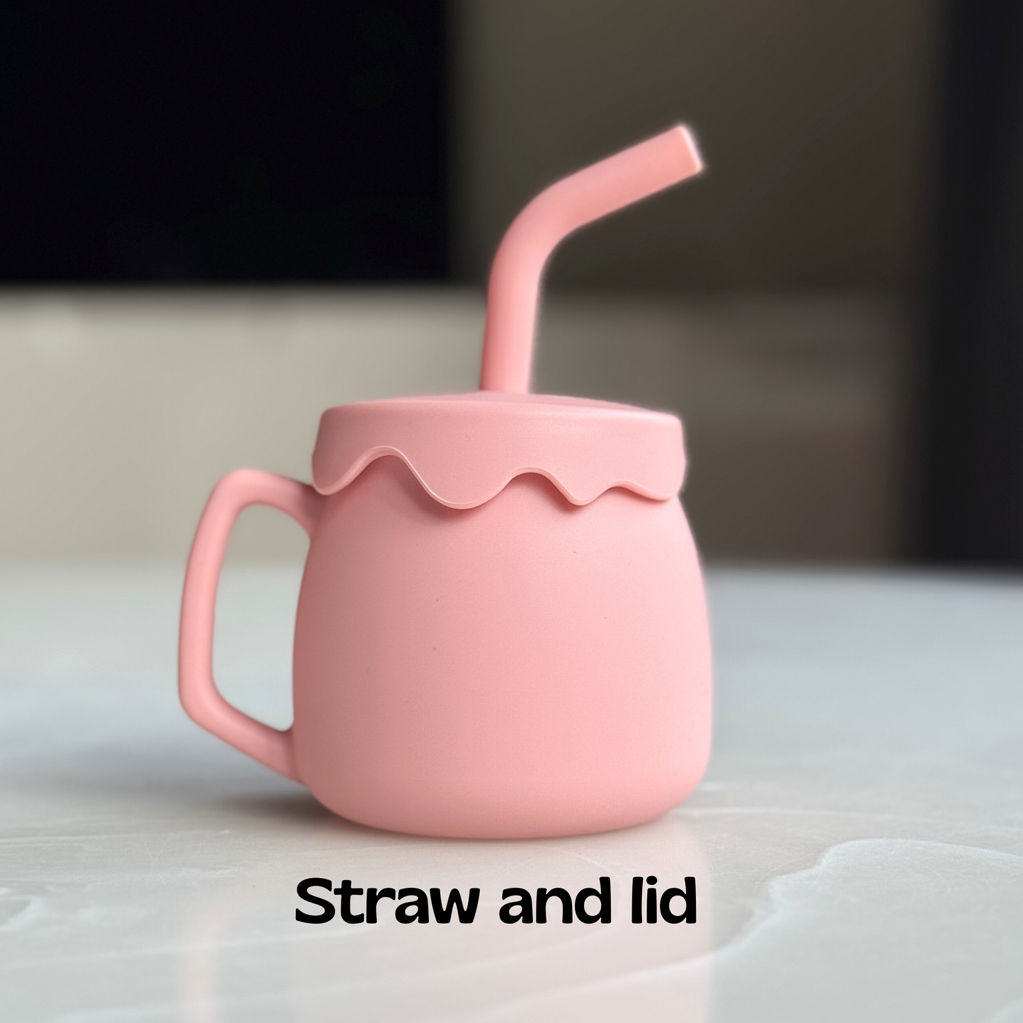 Sip and Snack Cup | Silicone 3 in 1 Baby Cup for water, milk and snack time