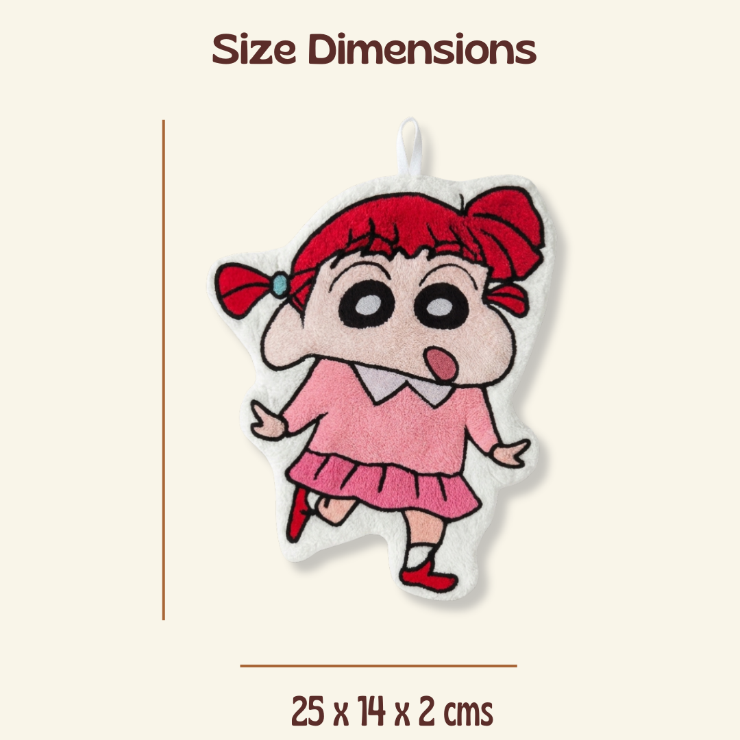 Shinchan and Friends Hand Towel | | Soft Terrycloth Hand Towels