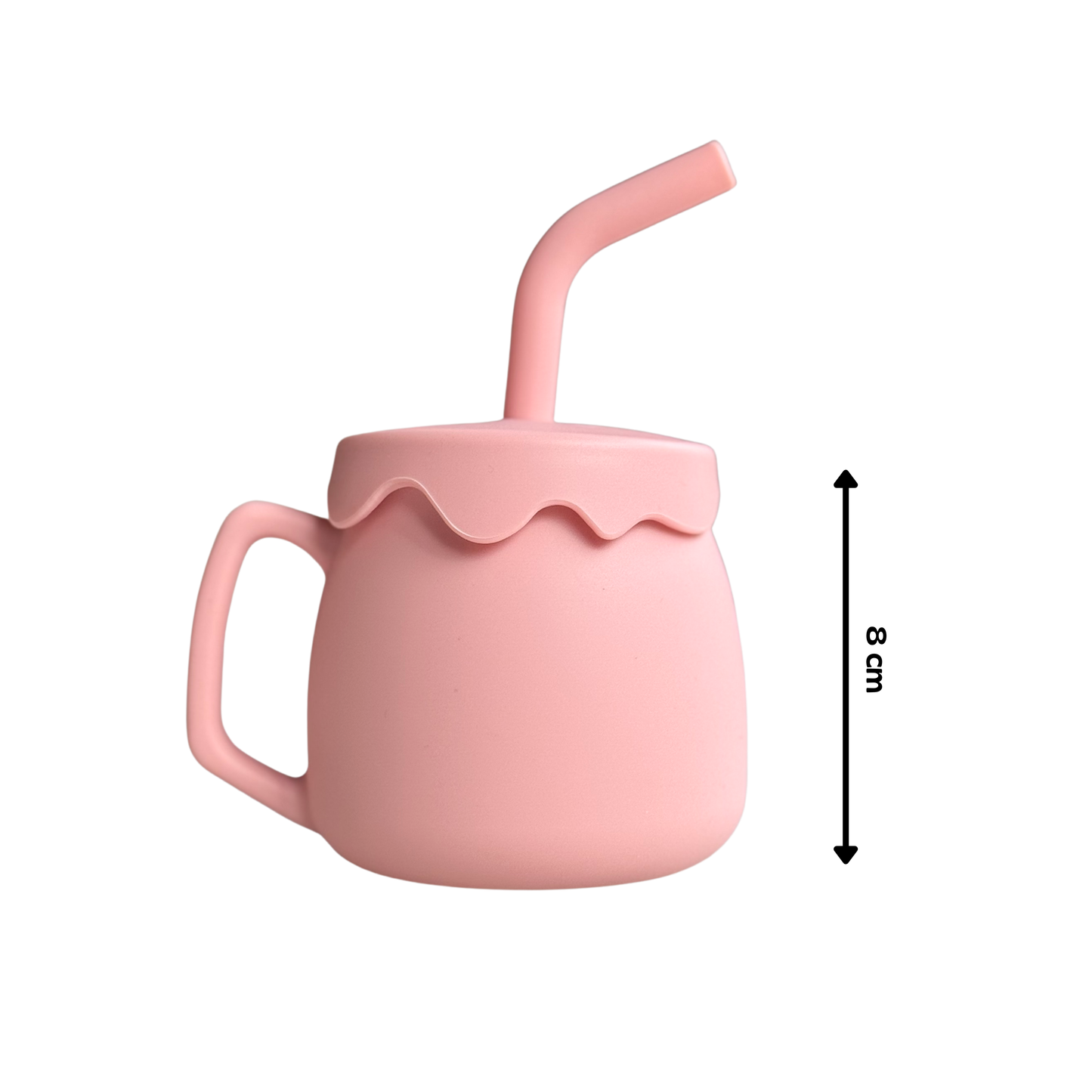 Sip and Snack Cup | Silicone 3 in 1 Baby Cup for water, milk and snack time