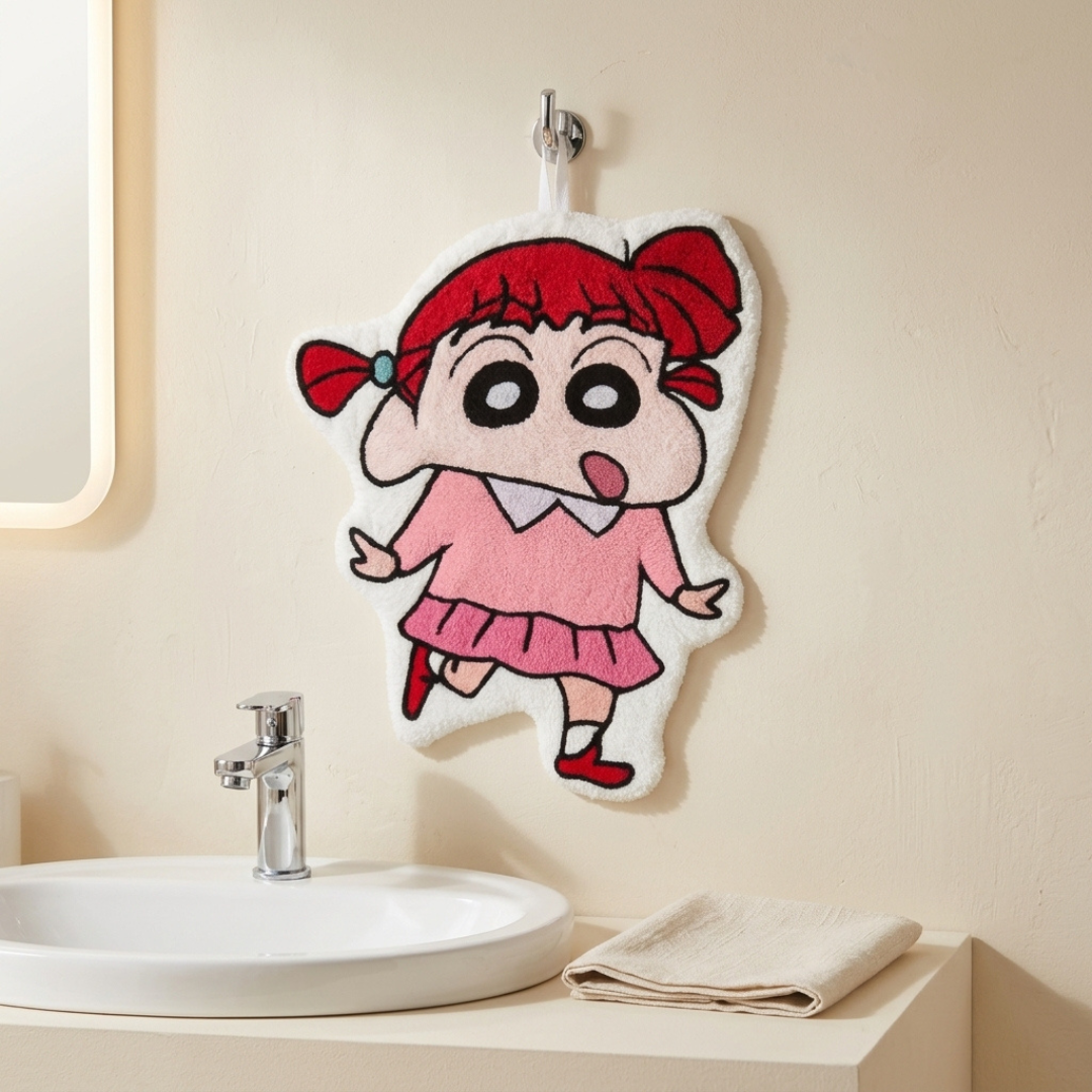 Shinchan and Friends Hand Towel | | Soft Terrycloth Hand Towels