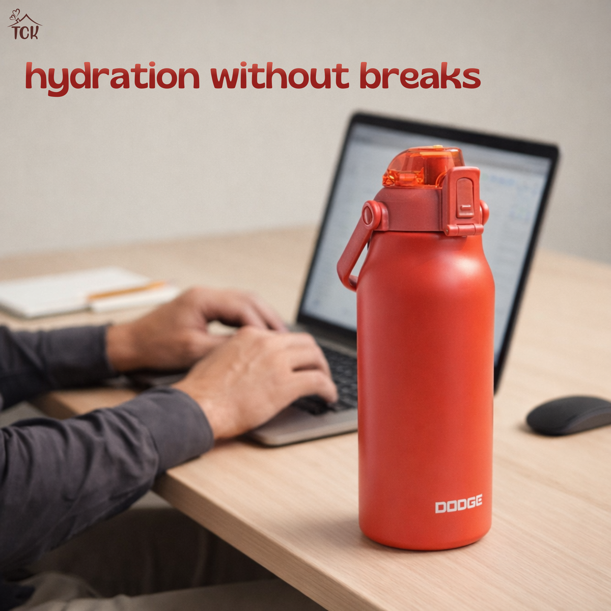 The Big Bottle | 1.7L Capacity| 316 Stainless Steel Bottle