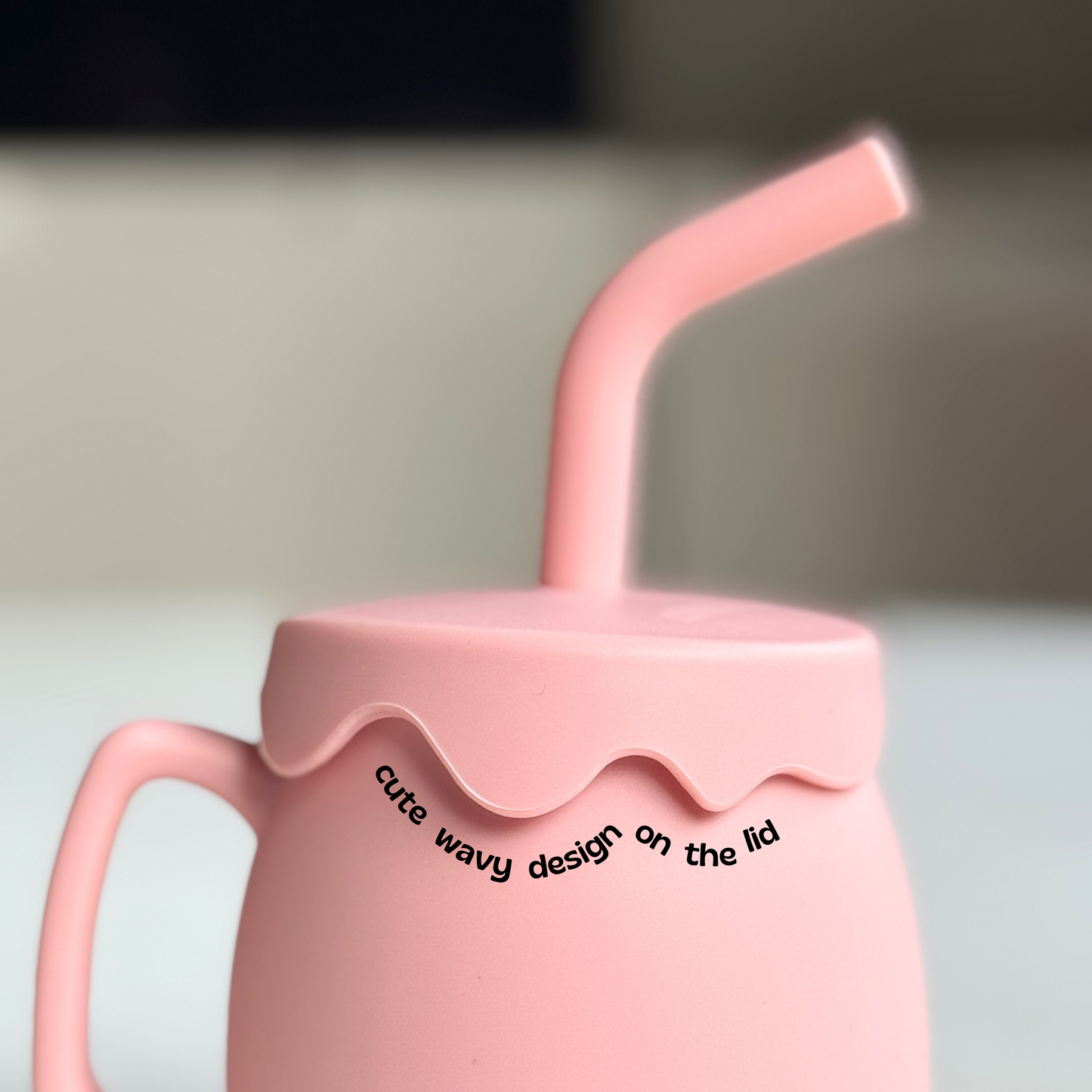 Sip and Snack Cup | Silicone 3 in 1 Baby Cup for water, milk and snack time