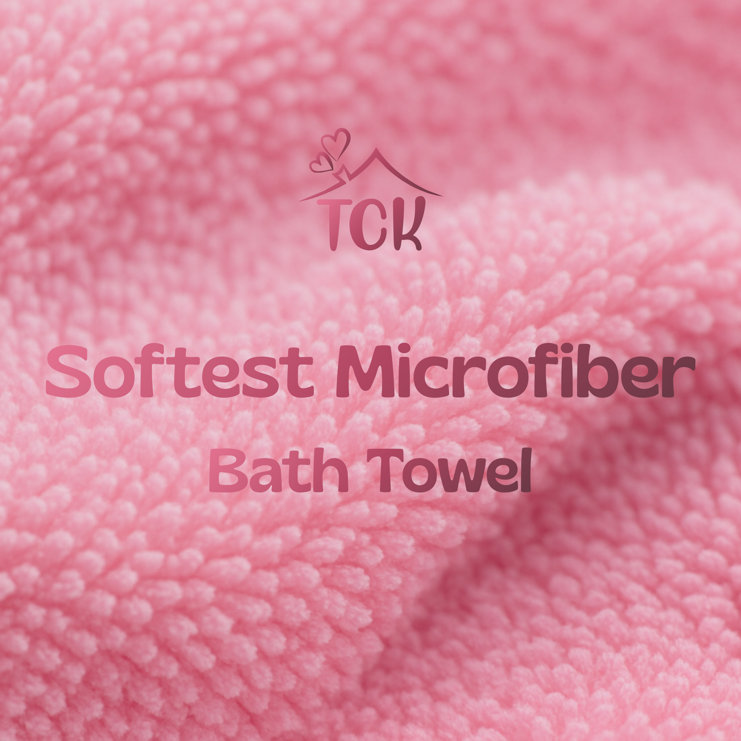 Bath Towel - Pastels | Soft Microfibre Pastels Colour Bath Towel