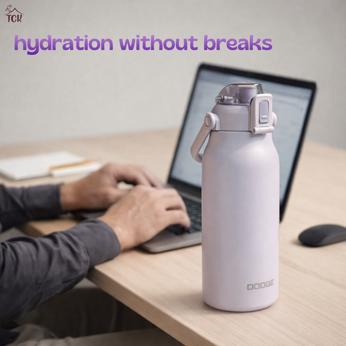The Big Bottle | 1.7L Capacity| 316 Stainless Steel Bottle