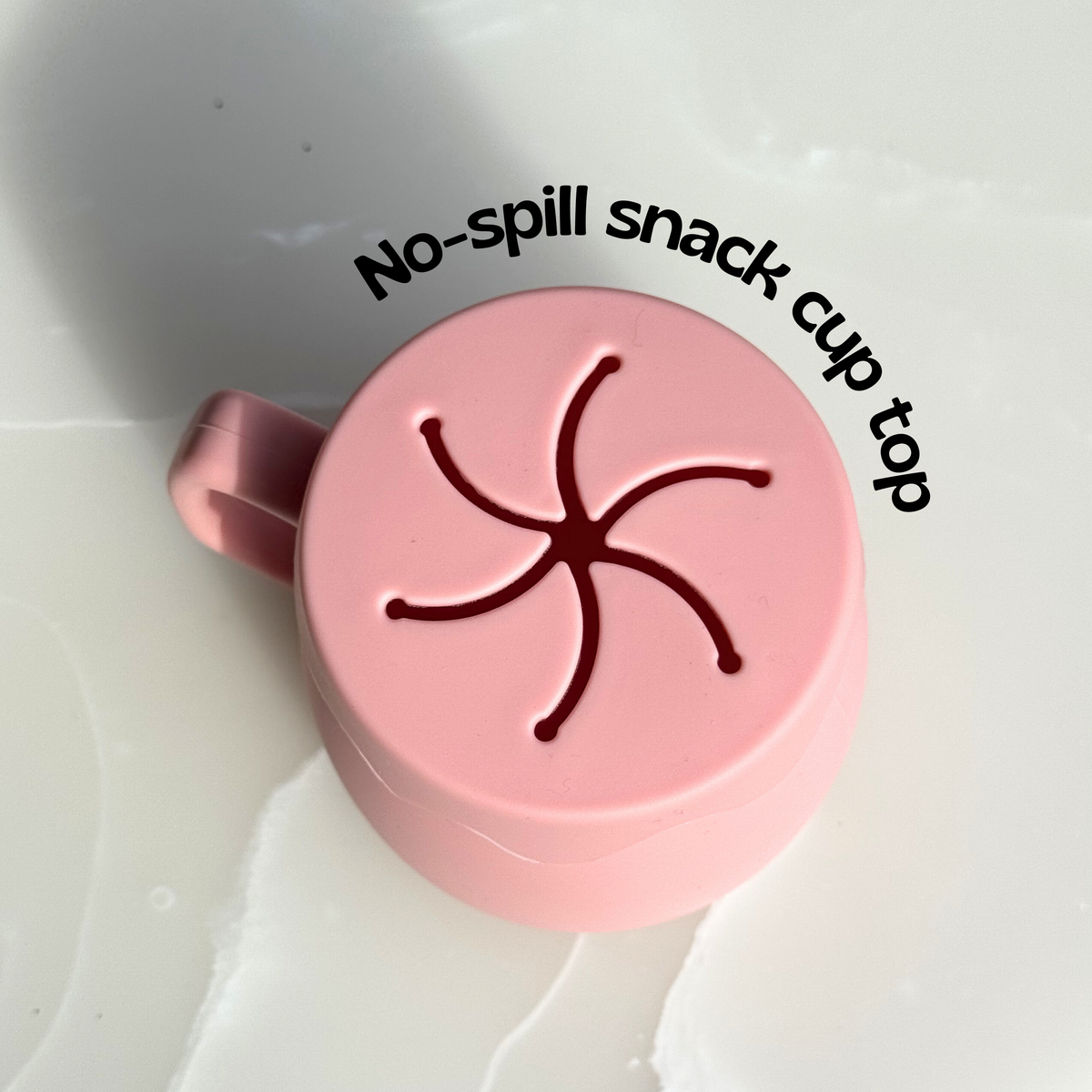 Sip and Snack Cup | Silicone 3 in 1 Baby Cup for water, milk and snack time