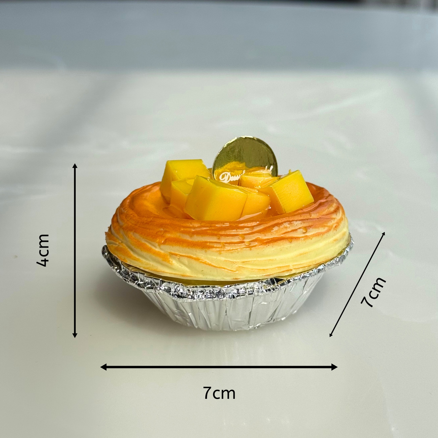 Fruit Tarts Fridge Magnet