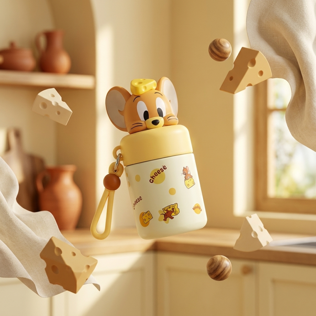 Tom & Jerry Mini Food Jar – 200ml Insulated Container