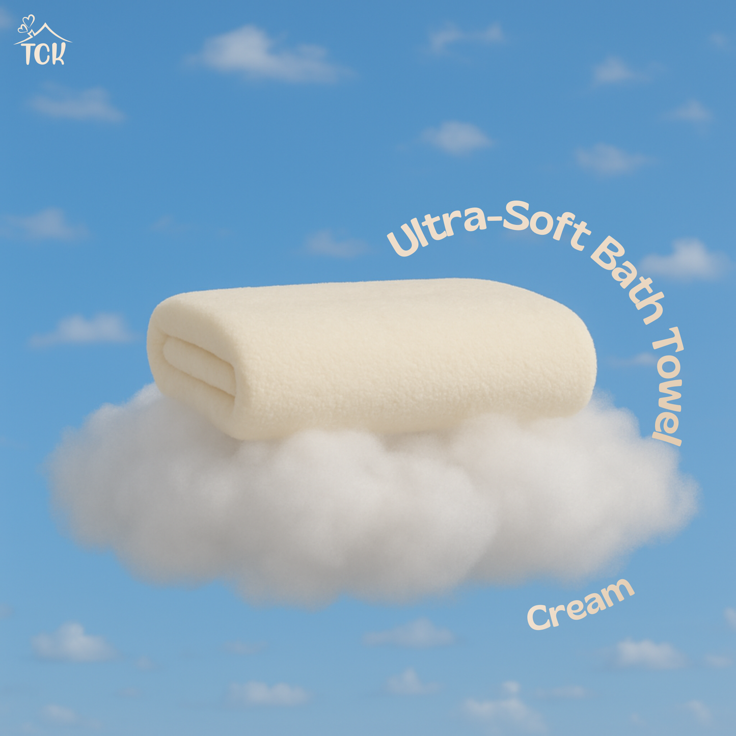 Bath Towel - Neutral | Soft Microfibre Neutral Colour Bath Towel