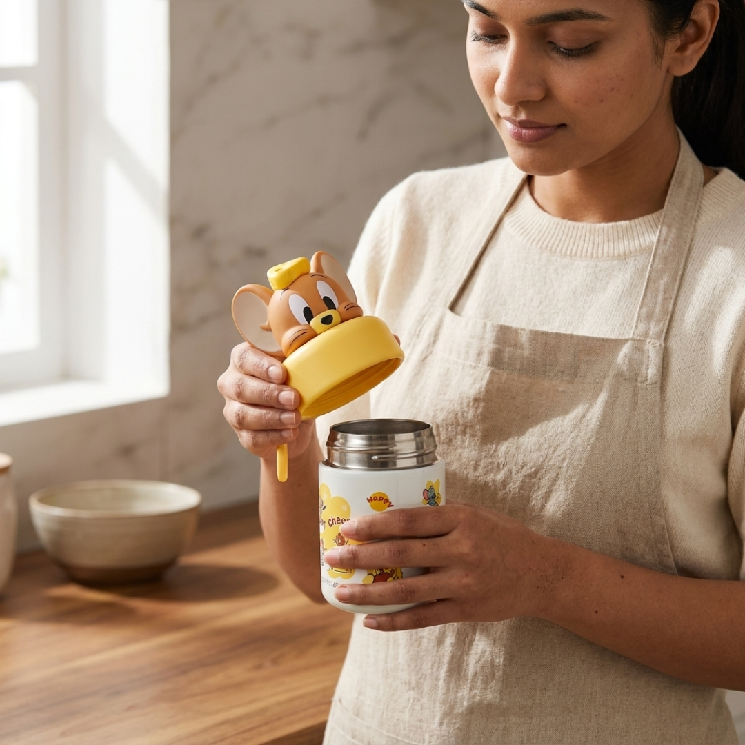 Tom & Jerry Mini Food Jar – 200ml Insulated Container