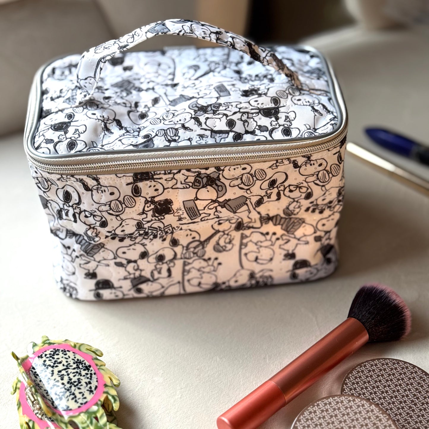 Vanity Bag | Quilted Water Resistant Vanity Bag