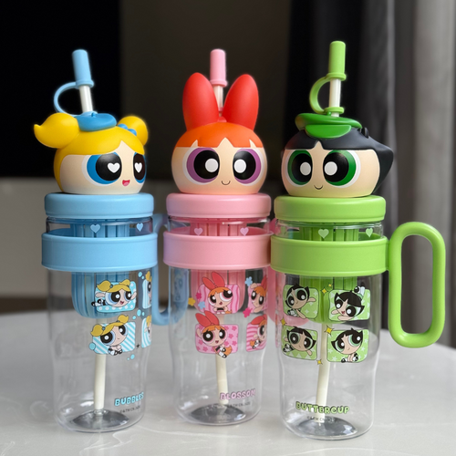Powerpuff Girls Sippers | 1060ml bottles with 3D Caps