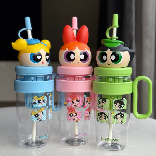 Powerpuff Girls Sippers | 1060ml bottles with 3D Caps