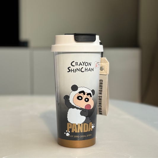Shinchan Stainless Travel Mug | Stainless Steel Insulated 520ml Coffee Mug