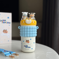 Shinchan Double Head Drink Stainless Steel Bottle | Insulated bottles for Toddlers|  520 ml