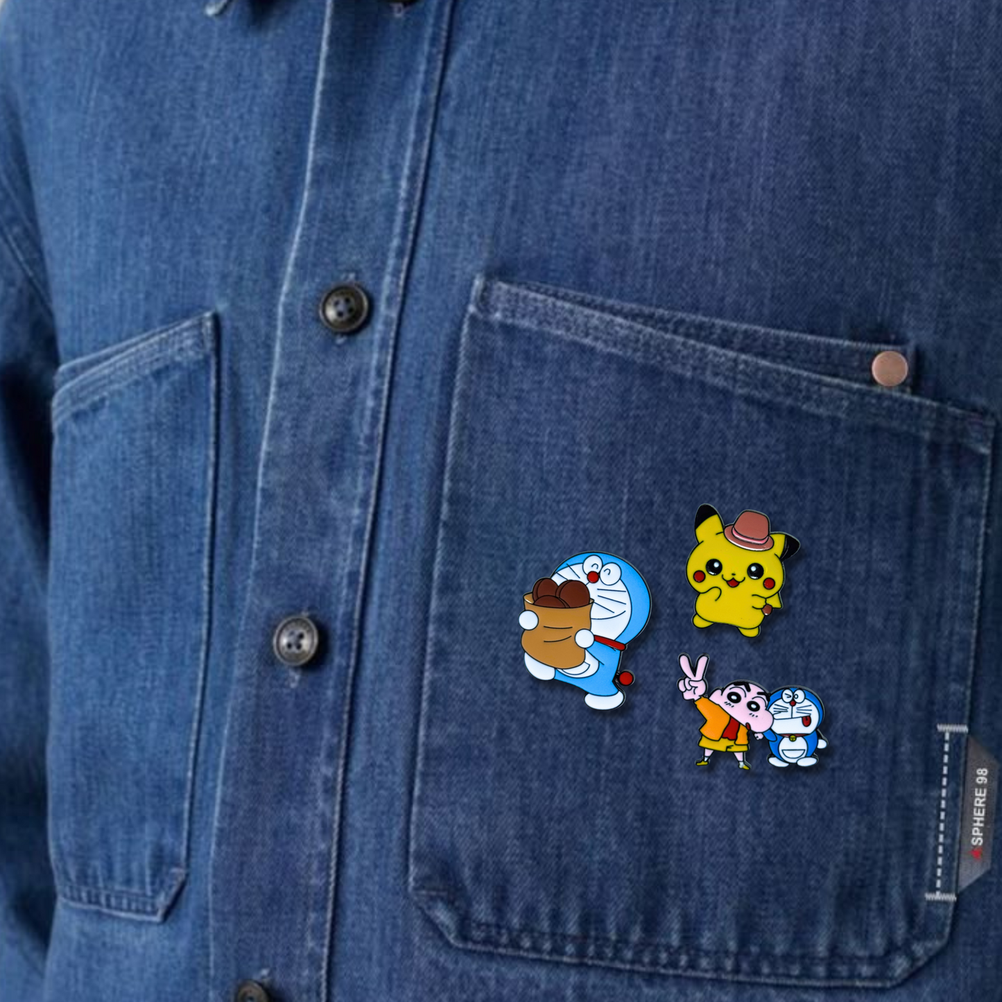 Nostalgia Enamel Pins (Set of 3)