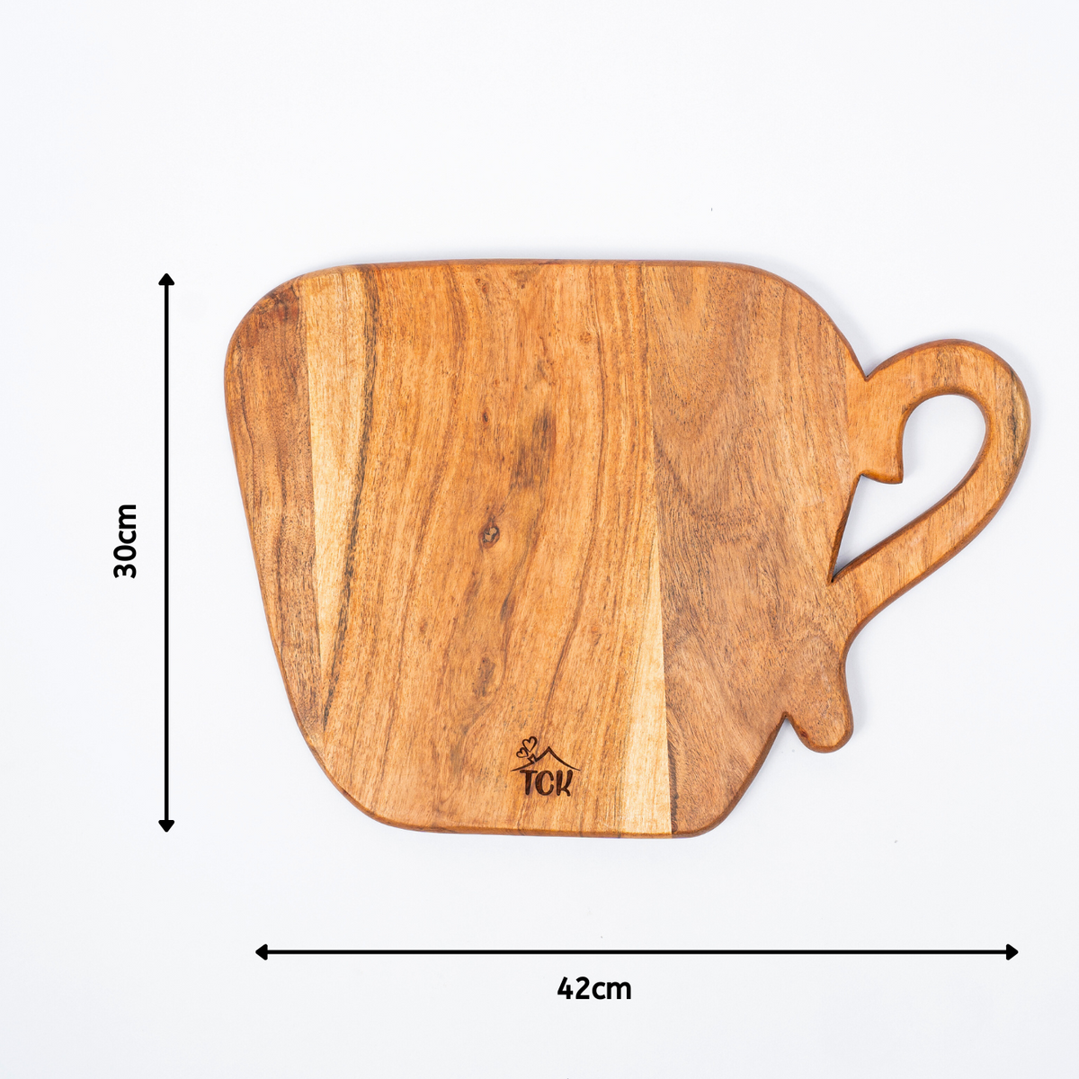 Chopping Board | Premium Acacia Wood Chopping and Serving Board with Beeswax Finish