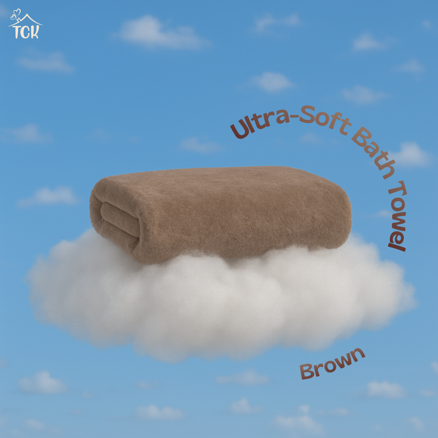 Bath Towel - Neutral | Soft Microfibre Neutral Colour Bath Towel