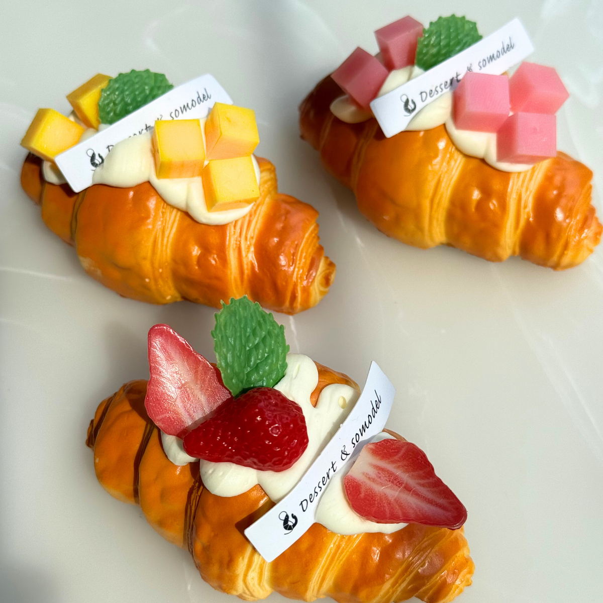 Croissants Fridge Magnet