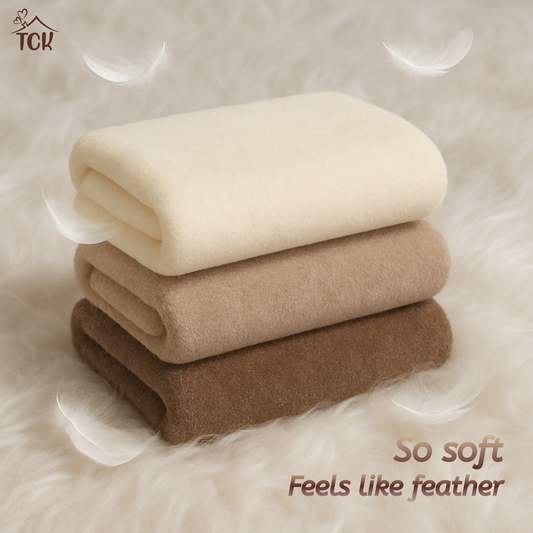 Bath Towel - Neutral | Soft Microfibre Neutral Colour Bath Towel