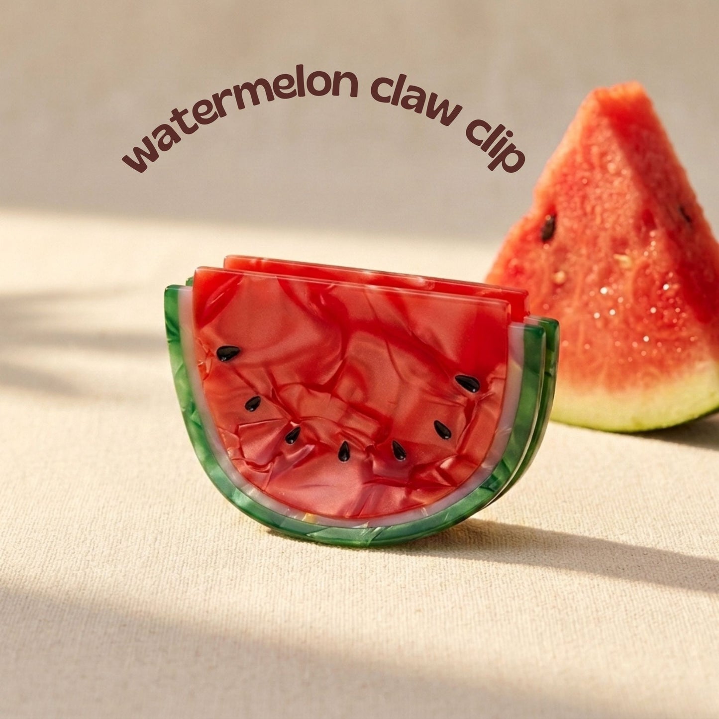 Fruit n Veggies Claw Clip