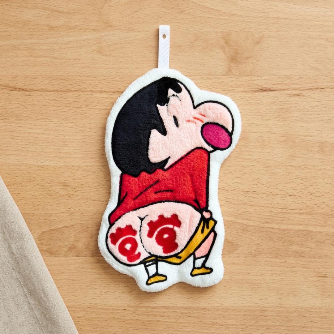 Shinchan and Friends Hand Towel | | Soft Terrycloth Hand Towels