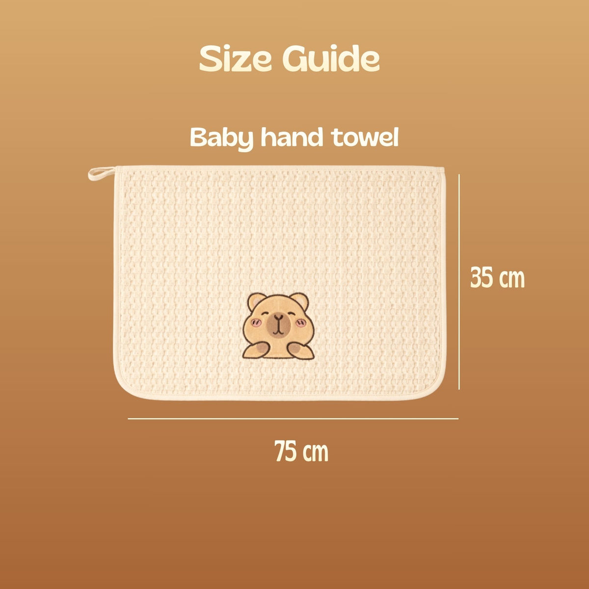 Ultra-Soft Baby Towel| ToddlerTeddy Bear Towel | Set of 2 | For Daily Use and Gifting