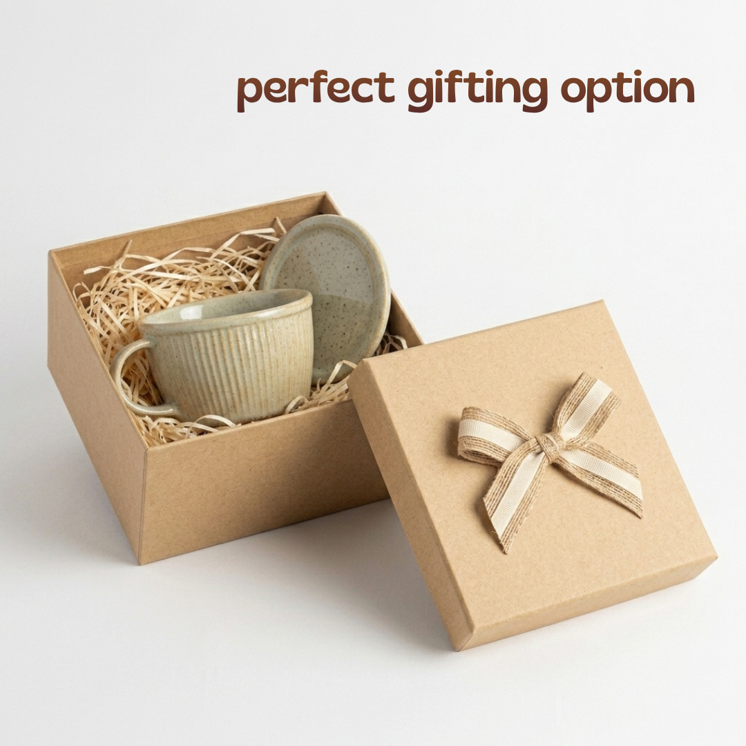 Ceramic Soup Cup with Multi-functional Lid & Saucer