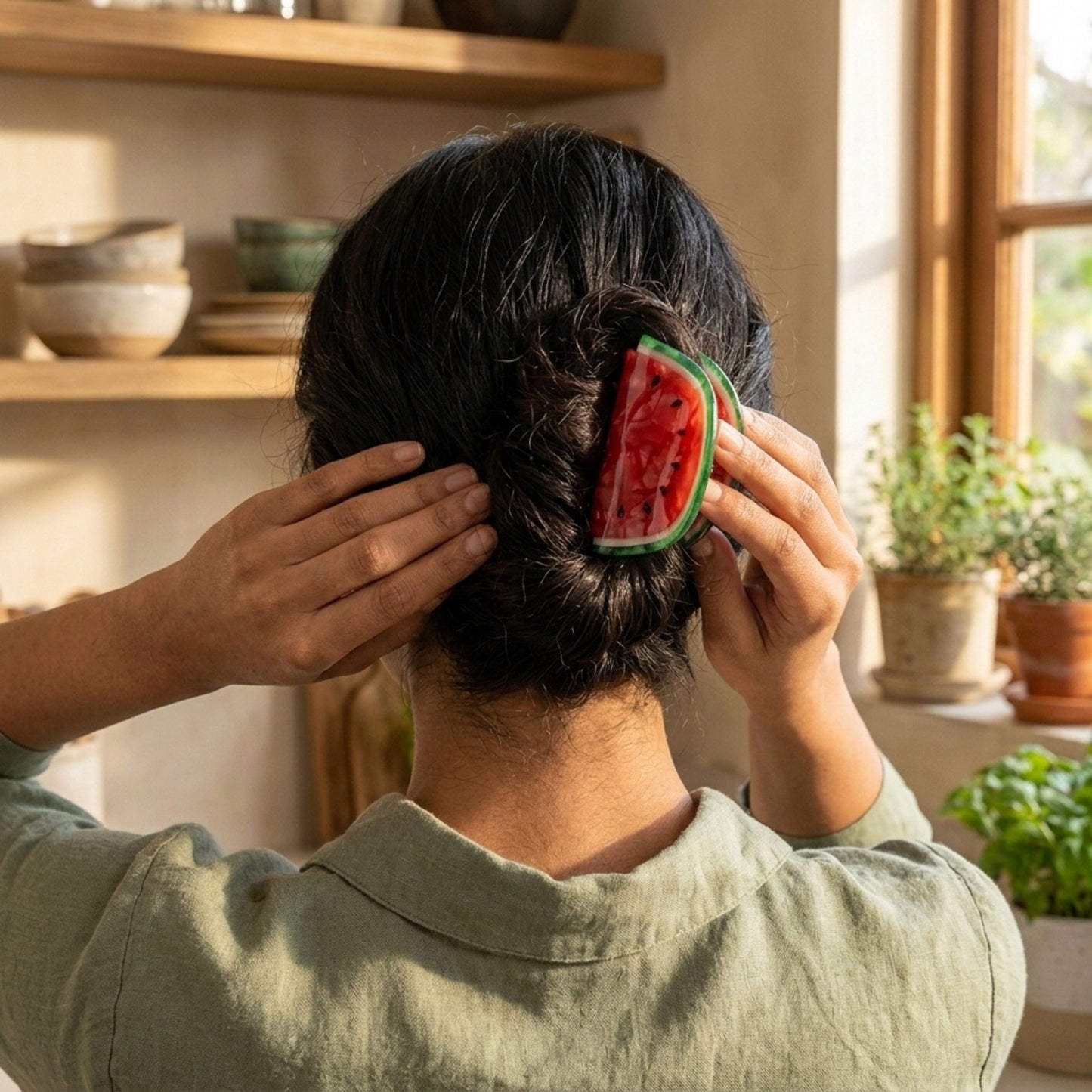 Fruit n Veggies Claw Clip