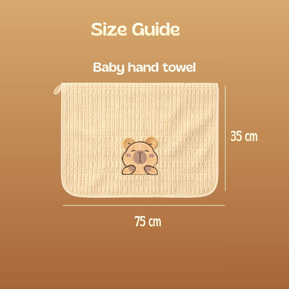 Ultra-Soft Baby Towel| ToddlerTeddy Bear Towel | Set of 2 | For Daily Use and Gifting