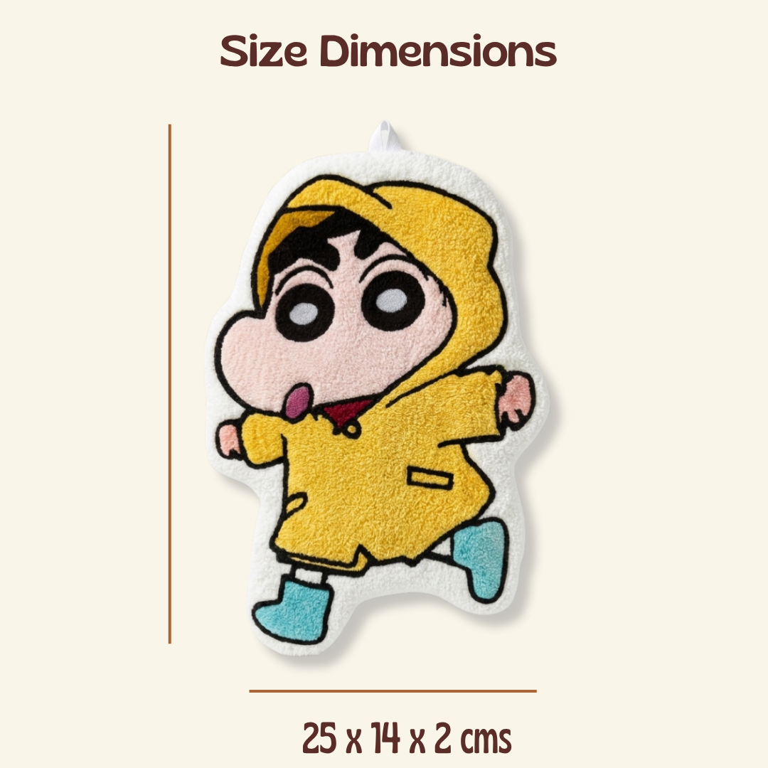 Shinchan and Friends Hand Towel | | Soft Terrycloth Hand Towels