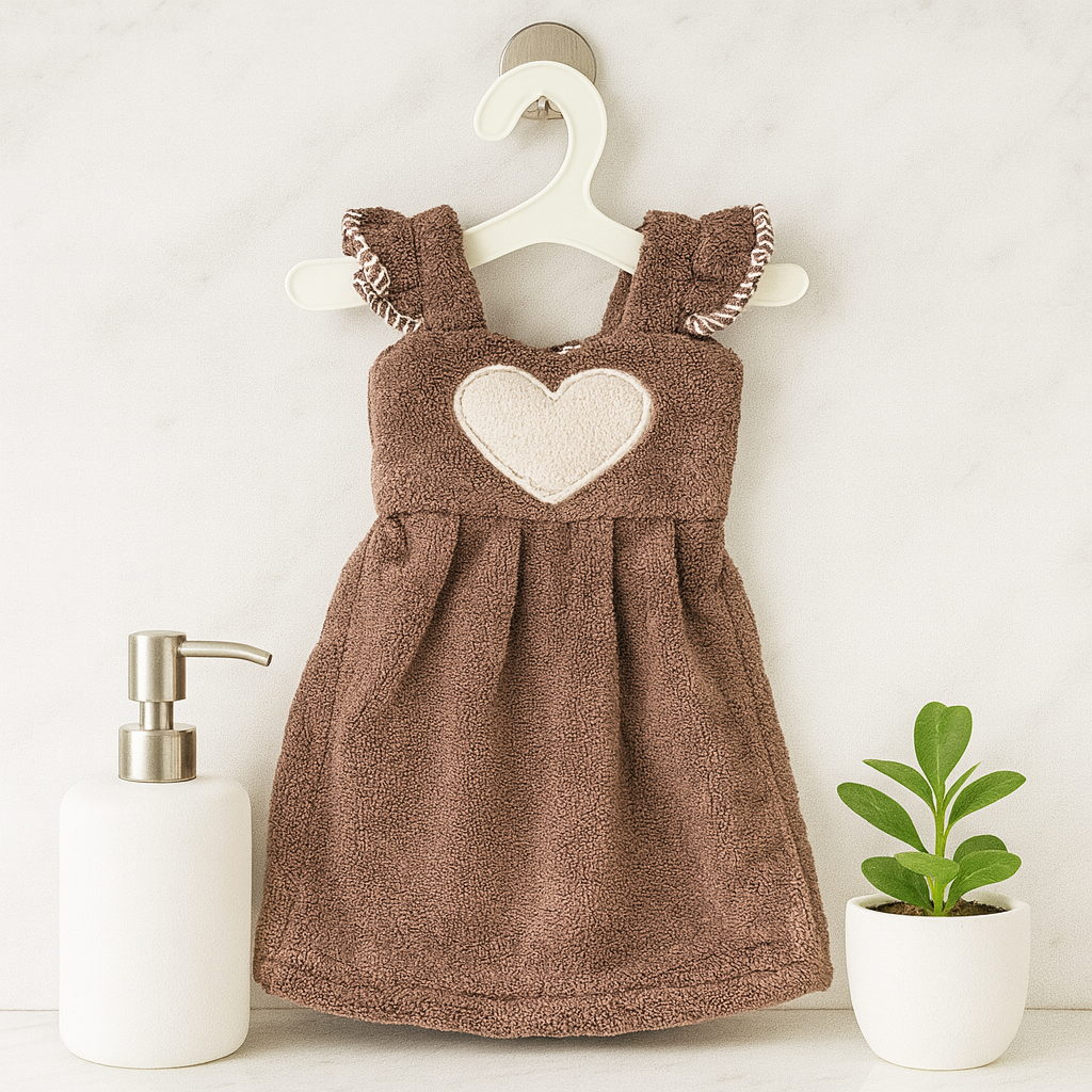 Cute Dress Hand Towels | Soft Terrycloth Hand Towels