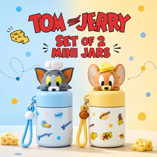 Tom & Jerry Mini Food Jar – 200ml Insulated Container