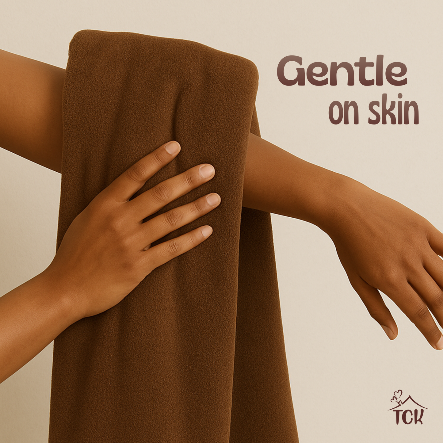 Bath Towel - Neutral | Soft Microfibre Neutral Colour Bath Towel