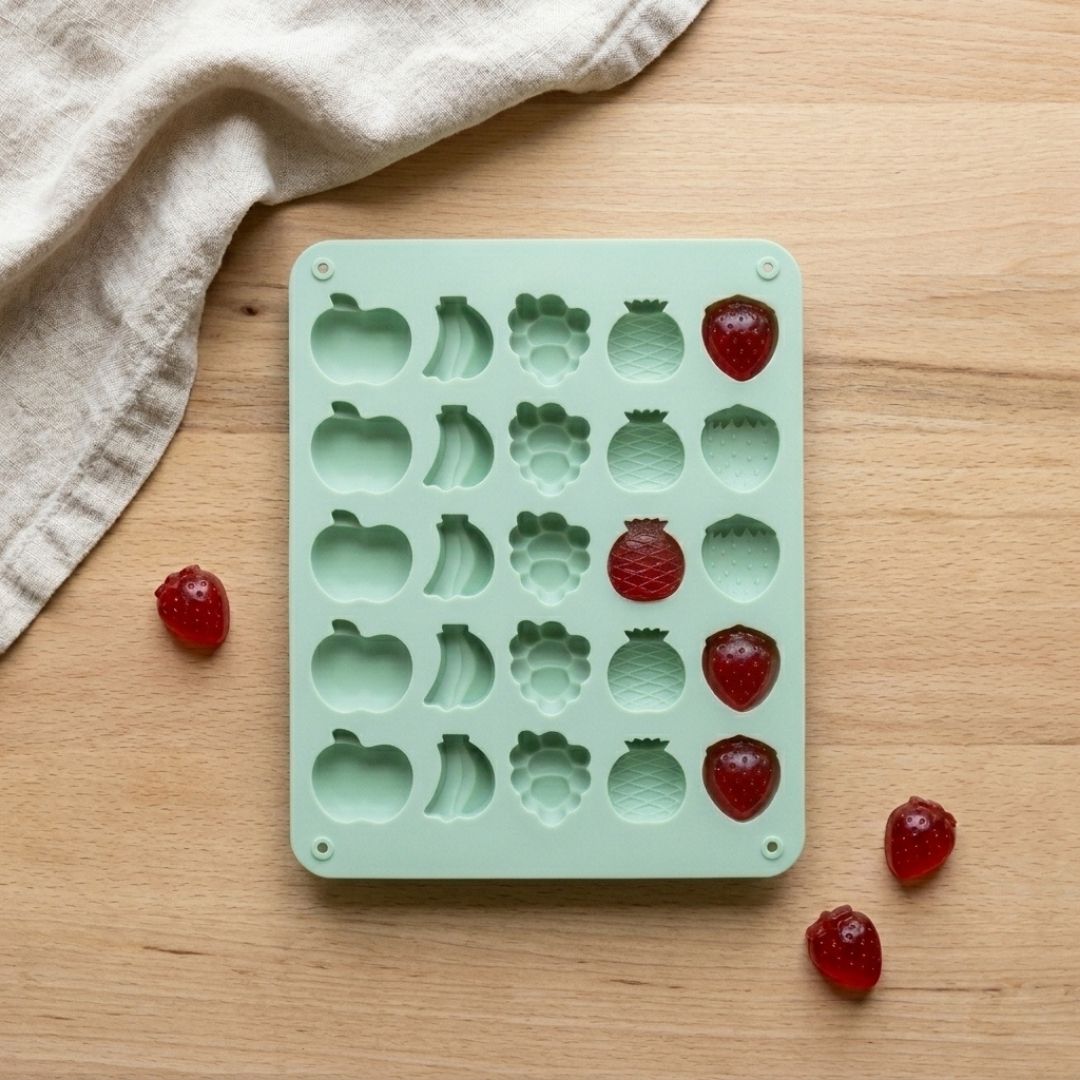 Fruits Silicone Mold – 25 Cavity Multipurpose Chocolate & Baking Mold
