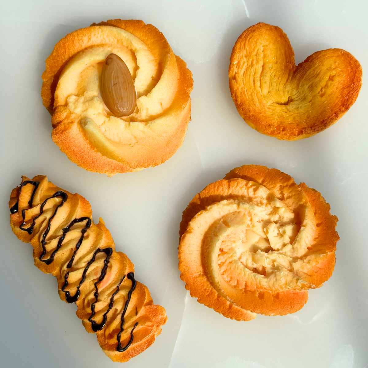 French Pastry Fridge Magnets (set of 4)