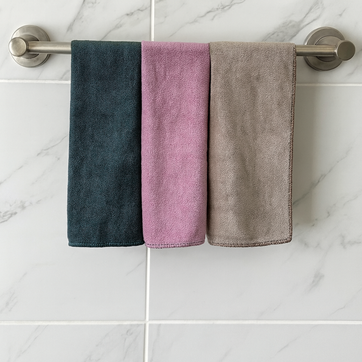 Hand and Face Towels (set of 3) | Feather-Feel Microfibre Hand and Face Towels