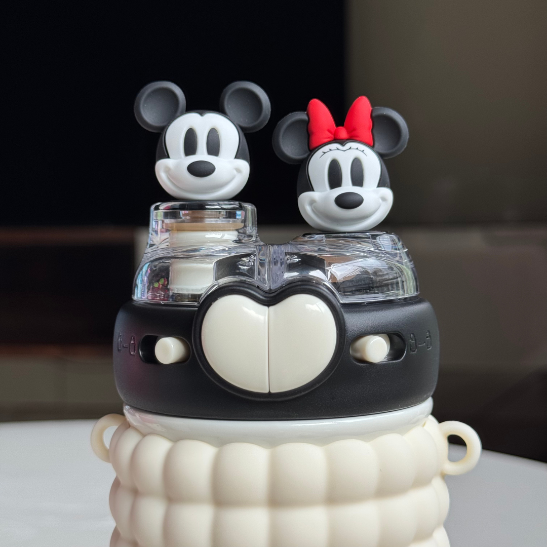Double Head Drink Stainless Steel Bottle | Insulated bottles for Toddlers|  520 ml