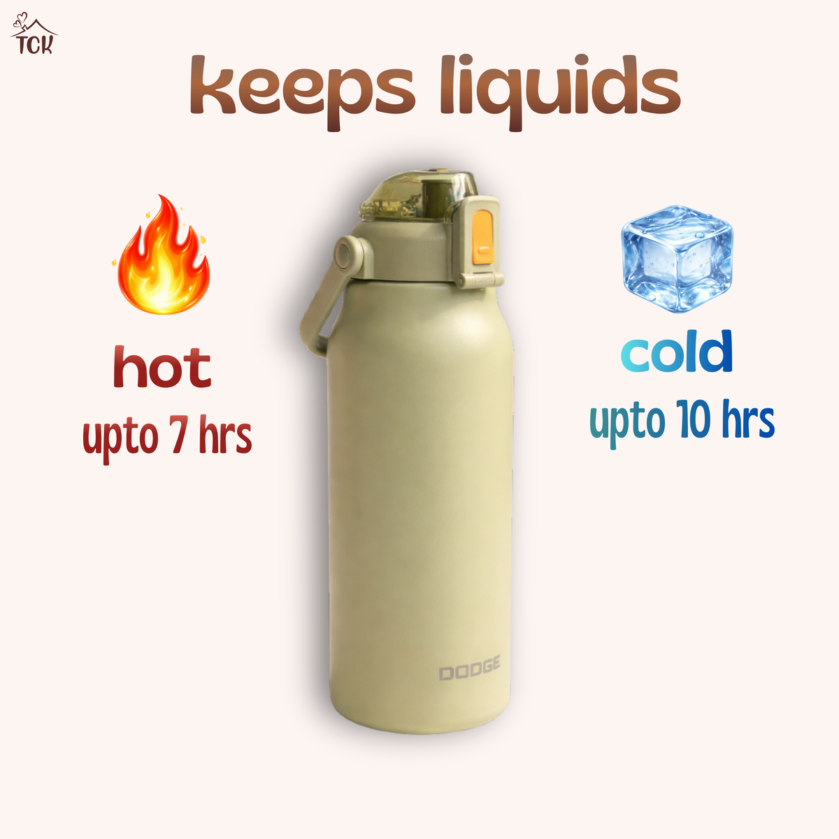 The Big Bottle | 1.7L Capacity| 316 Stainless Steel Bottle